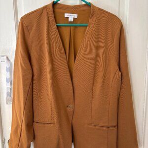 Liz Claiborne Blazer - Brown - Size XL